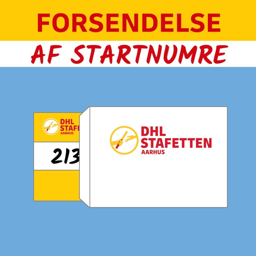FORSENDELSE AF STARTNUMRE