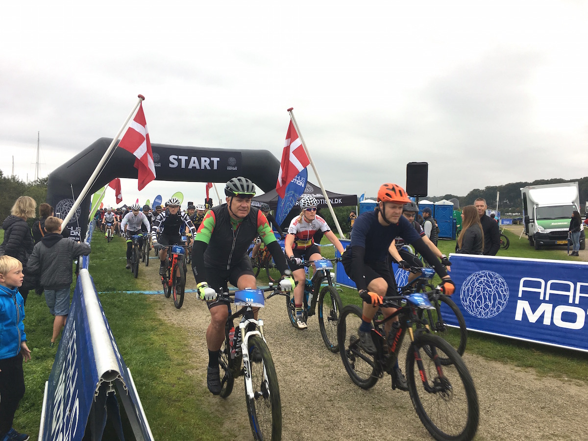 Aarhus Motion mountainbikere de aarhusianske skove til Aarhus Mountainbike Challenge